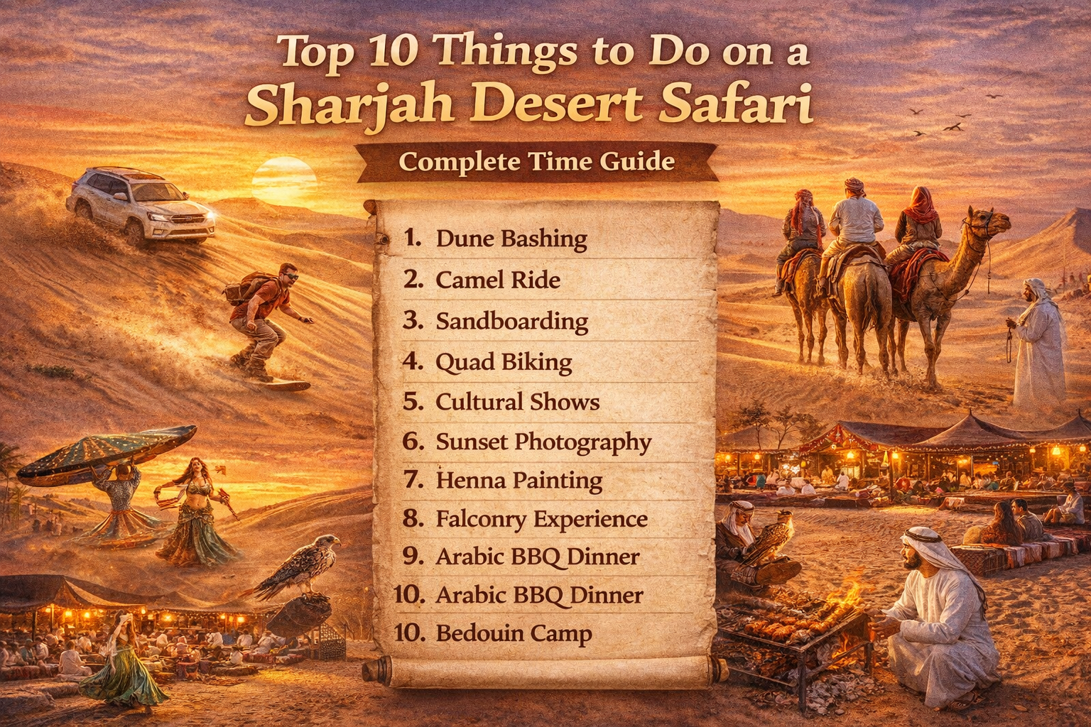 sharjah desert safari